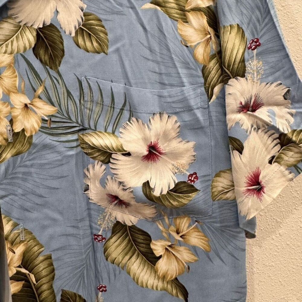 Hawaiian reserve collection men's 100% rayon shirt size XL - Picture 2 of 8